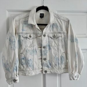 Gap Jean Jacket Tie Dye